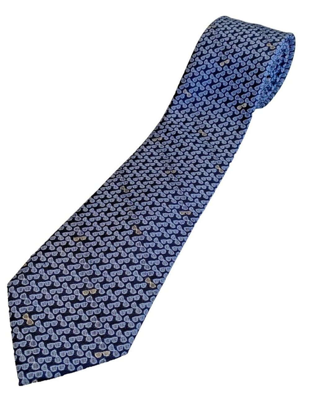 NWT Banana Republic Blue Silk Sunglasses Tie